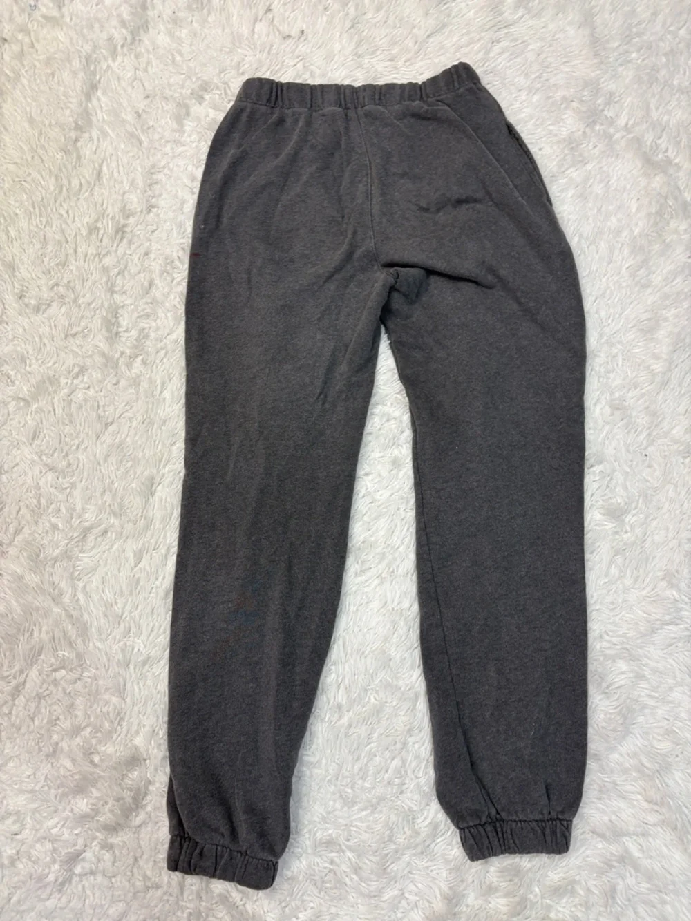 BRANDY MELVILLE ROSA SWEATPANTS Dark Gray Jogger - Picture 4 of 4